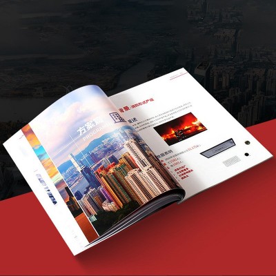 胶装说明书印刷风琴折单张宣传小册子彩印骑马钉电子产品说明书图3