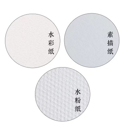 厂家8k素描纸大批量4k画纸铅画纸写生美术考试纸加厚水粉纸水彩纸图5