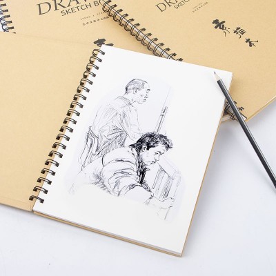 现货批发8k16ka4素描本美术写生画纸新款加厚画纸素描纸绘纸绘画图2
