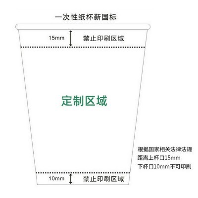 加厚一次性牛皮广告奶茶纸杯印刷logo豆浆饮料咖啡外卖打包纸杯子图4