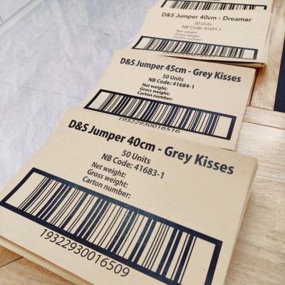 箱唛打印 牛皮纸不干胶唛头印刷 亚马孙条码印制纸箱贴唛来图快打图4