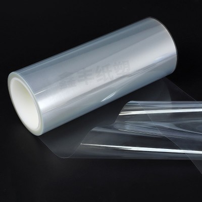 10C透明单硅PET离型膜 0.1mm单面涂硅油PET防粘膜 聚酯单面离型膜图2