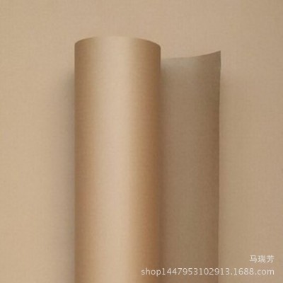 大张卷筒牛皮卡包装纸服装打版纸绘图刻字纸装修垫纸样版纸相册纸图2