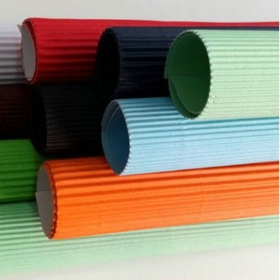 彩色内衬瓦楞纸板坑纸二层三层纸板彩色瓦楞纸厂家供应多种规格图4