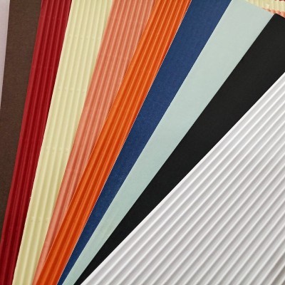 彩色内衬瓦楞纸板坑纸二层三层纸板彩色瓦楞纸厂家供应多种规格图3