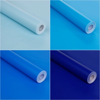 厂家直供 PVC自粘墙纸壁纸幼儿园寝室即时贴广告刻字翻新纯色贴纸图3