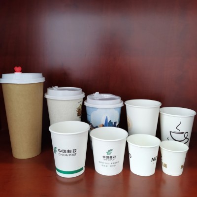 9盎司通用饮水纸杯 可乐纸杯 高温奶茶热饮纸杯厂家图2