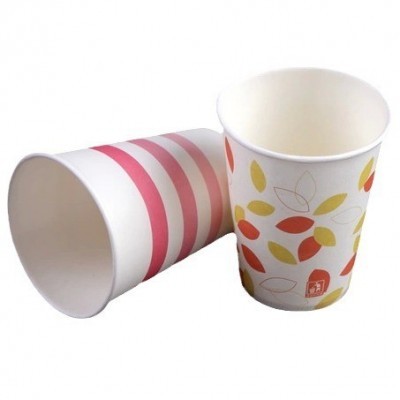 9盎司通用饮水纸杯 可乐纸杯 高温奶茶热饮纸杯厂家图5