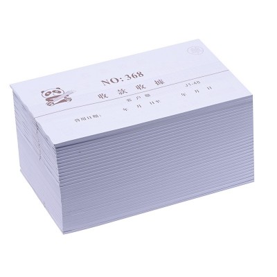 包邮48K单联收款收据财务收据本联单一联多栏式票据30本装图4