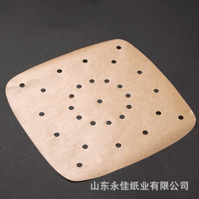 一次性食品级硅油纸 空气炸锅硅油纸 100张双面用烧烤不沾垫纸图2