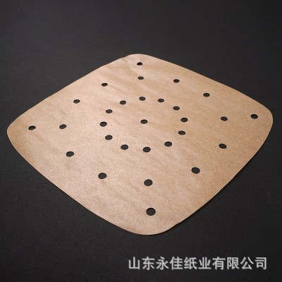 一次性食品级硅油纸 空气炸锅硅油纸 100张双面用烧烤不沾垫纸图3