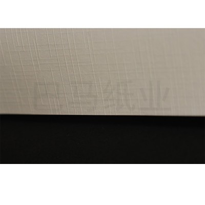 120g高档亮面莱妮纹包装压纹纸厂家批发图2