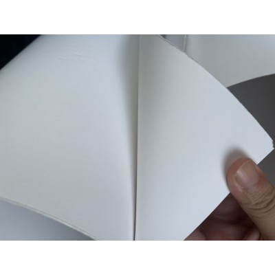 触感白卡纸 触感如沙一般的白卡纸 玉白白卡纸图4