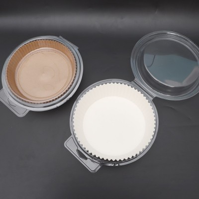 厂家批发圆空气炸锅碗 食品级炸锅纸 不沾油一次性高温耐热炸锅纸图2