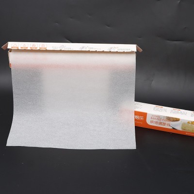 定制小卷硅油纸 吸油烧烤纸 烤盘纸食品硅油纸烤盘烤箱烘焙油纸图4