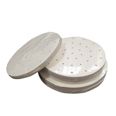 空气炸锅纸专用纸 圆型蒸笼纸硅油纸吸油纸 烘焙用纸防油烤肉纸图5