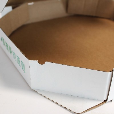 披萨纸盒烘焙外卖折叠打包盒披萨彩印纸盒食品外卖盒食品级披萨盒图4