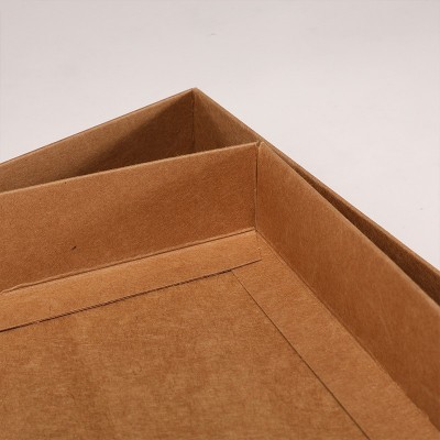 厂家儿童枕头包装盒婴儿用品牛皮纸纸盒被子手提礼盒图2