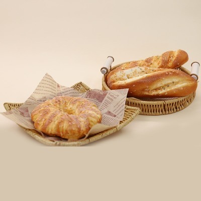 现货供应烘焙食品包装纸34g防油吸油多规格可印刷硅油纸图4