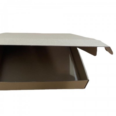 飞机盒批发打包纸盒服装包装盒快递打包特硬长条纸黄牛皮瓦楞纸盒图3