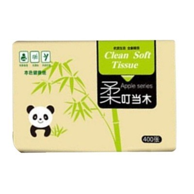 厂家供应竹浆抽纸妇婴面巾纸餐巾纸家用卫生纸402张三层超柔图3