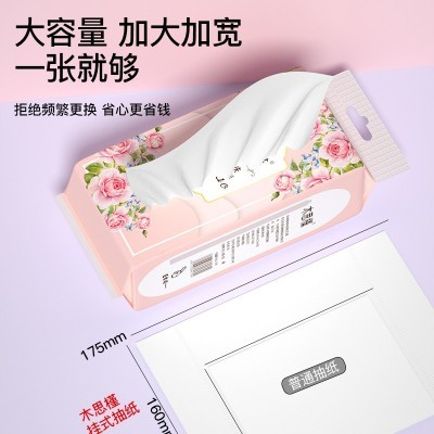 20提悬挂式抽纸巾卫生纸家庭实惠装餐巾纸擦手纸亲肤柔软面巾纸图2