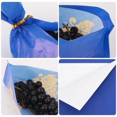 葡萄包装袋晴王提子阳光玫瑰包装纸袋淋膜透气保鲜防水生鲜水果袋图4