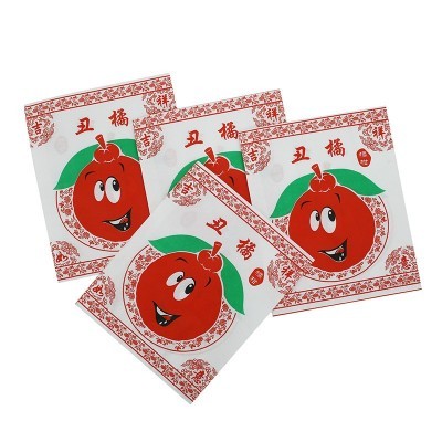 丑橘沃柑柑橘白笑脸红笑脸包装纸袋粑粑柑精品包装袋图2