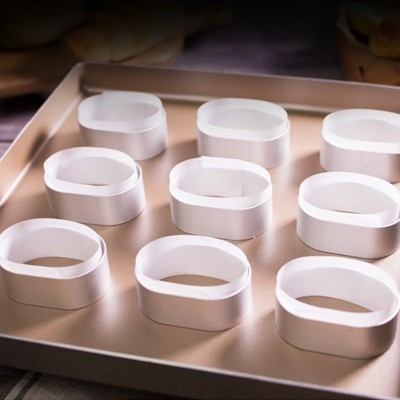 半熟芝士围边纸蛋糕脱模纸慕斯小蛋糕轻乳酪家用商用烘焙用纸图4