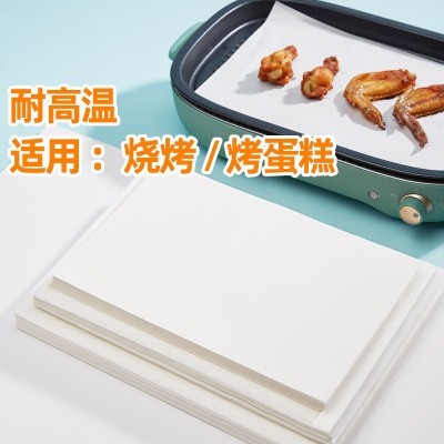 烧烤纸不粘垫纸吸油纸食物专用硅油纸商用烤盘烤箱烘焙油纸烤肉纸图5