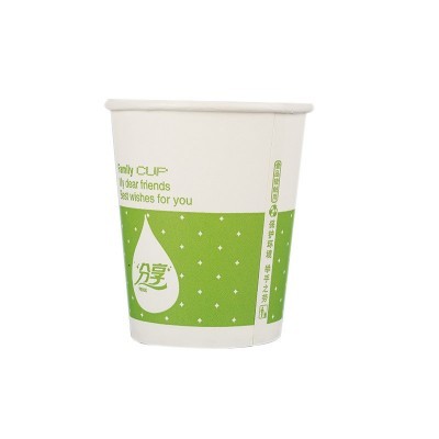 蘭潔一次性纸杯厂家直销10包500只一次性杯子纸杯包邮图5