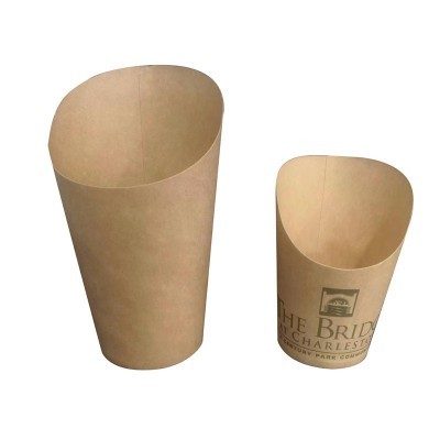 烟囱面包超大号牛皮斜口杯糖炒山楂纸杯糖雪球包装500个包邮图3