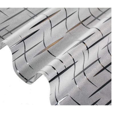 小马赛克3D压纹窗户磨砂贴纸透光不透明厕所浴室防走光装饰玻璃膜图3