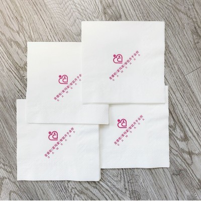 330纸巾可印logo饭店酒店专用方巾纸餐巾纸广告商用纸巾图5