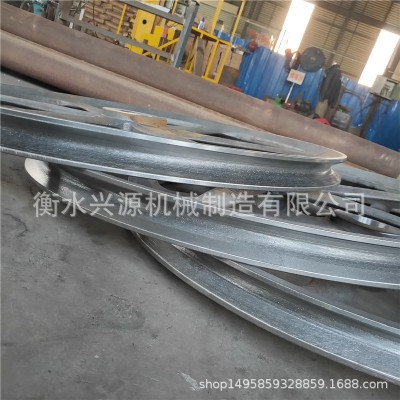 加工定做皮带轮 造纸设备引纸绳轮 绳轮 铸造件加工开槽轮图2