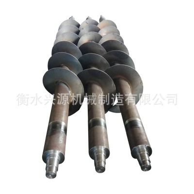 厂家加工搅笼轴造纸厂分离器螺旋叶片辊螺旋绞笼分离器设备用叶片图2