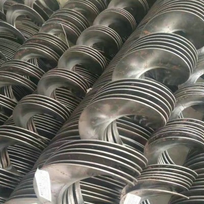 厂家加工搅笼轴造纸厂分离器螺旋叶片辊螺旋绞笼分离器设备用叶片图3