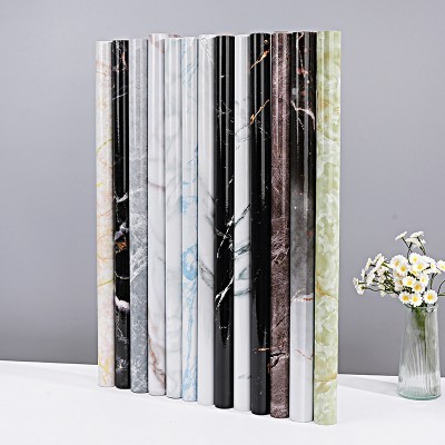 大理石厨房瓷砖墙贴橱柜灶台桌面装饰厨房防油贴纸厨房台面保护膜