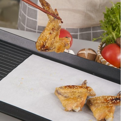 烘焙油纸不粘烤肉吸油纸食品级硅油纸烤盘垫纸烤箱方形烧烤纸图5