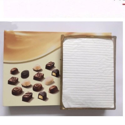 食品级巧克力缓冲纸垫三层曲奇威化纸垫蜂窝防震纸印刷防水图2