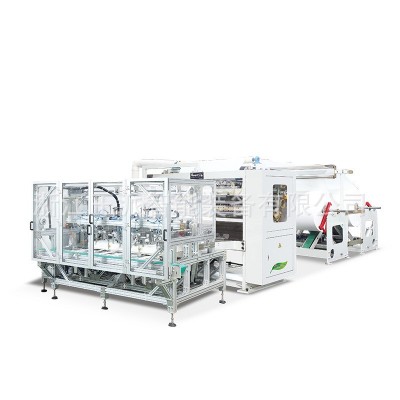 生纸加工全自动生产线卫生纸加工抽纸设备全自动餐巾纸机械图4