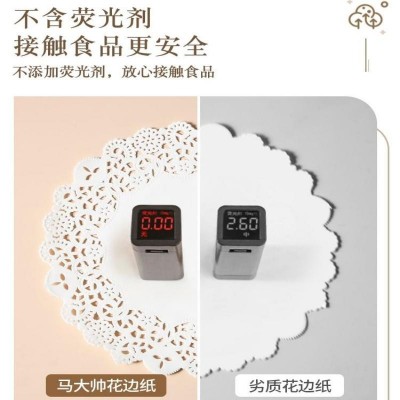 餐饮酒店硅油烘焙蛋糕点心油炸烧烤防油加厚花边垫盘吸油花底纸图4