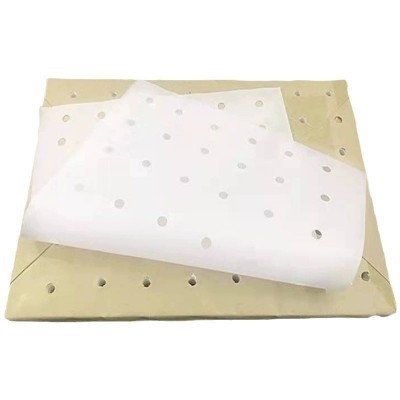 食品级酒店餐厅蒸笼纸不粘纸家用圆形纸蒸笼纸垫油纸点心包子不粘图5