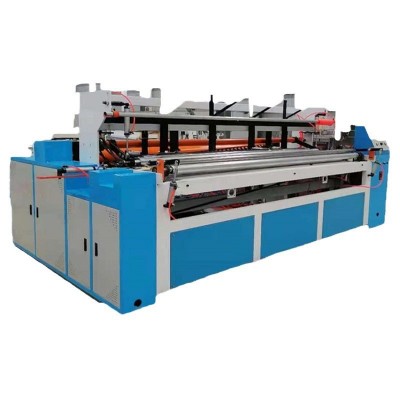 三米卫生纸自动复卷机 家用卷纸生产设备 小型家用自动压花复卷机图2