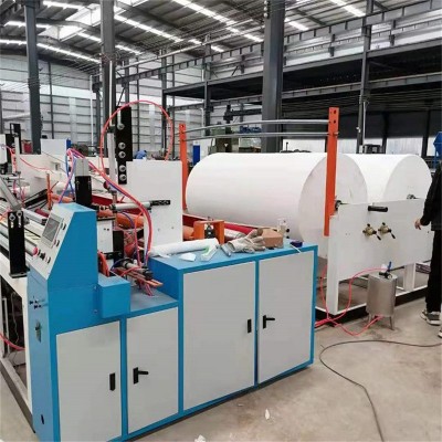 三米卫生纸自动复卷机 家用卷纸生产设备 小型家用自动压花复卷机图4