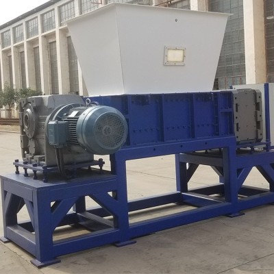 废纸箱旧家具粉碎机 厂家现货双轴剪切撕碎机 电冰箱电 视粉碎机图3