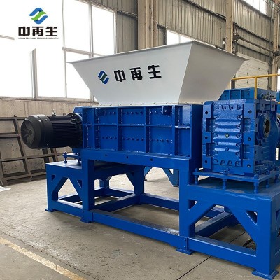 废纸箱旧家具粉碎机 厂家现货双轴剪切撕碎机 电冰箱电 视粉碎机