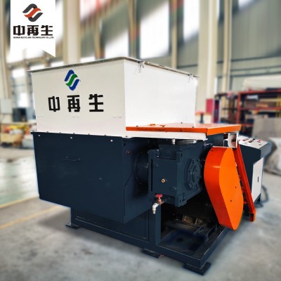 中再生 木材纸箱粉碎机 单轴撕碎机 粉碎效率高 带物料 免费试图2