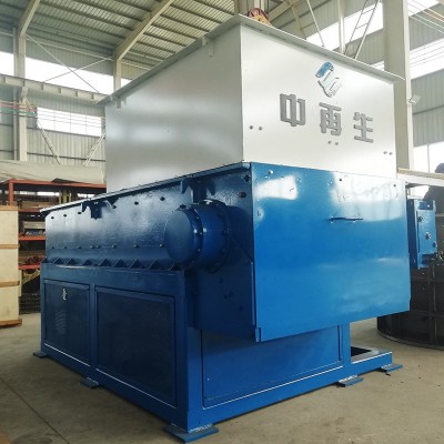 厂家加工定制纸筒塑料木材破碎机 中再生SS-40100橡胶单 轴撕碎机图4