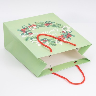 草莓包装手提袋高档创意纸袋水果礼袋蛋糕白卡礼品手提袋定制图4